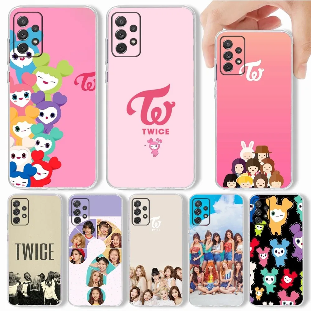 KPOP T-TWICE Phone Case For Samsung,Galaxy,S20,S21,S22,S23,Fe,Lite,Plus,Ultra Note Shell