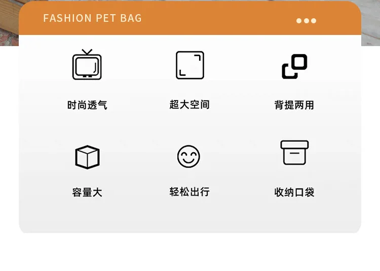 Tragbarer Katzenträger-Rucksack, erweiterbar, große Kapazität, faltbar, für kleine und mittelgroße Hunde und Katzen bis 8 kg – Detail 8