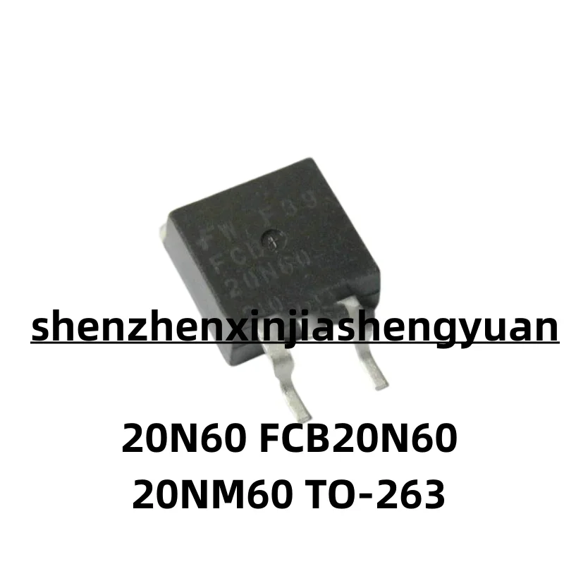 

New original 20N60 FCB20N60 20NM60 TO-263 5pcs/Lot