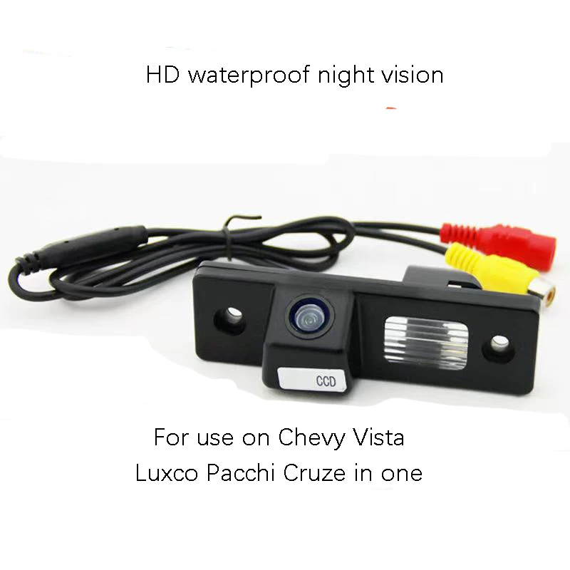 

AHD 720PVehicle Plate Reverse Backup Parking Camera For Chevrolet Epica Lova Aveo Captiva Cruze Spark HHR BuicK
