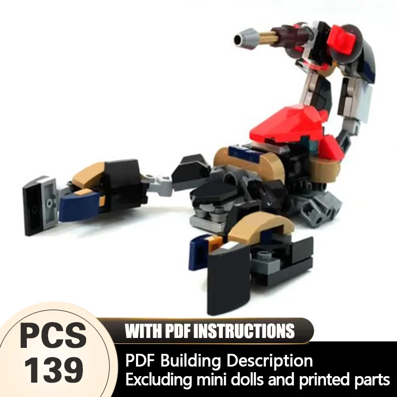 

Creators Animal Series Model MOC Building Bricks Scorpion Modular Technology Gifts Holiday Assemble Children Toys Suit