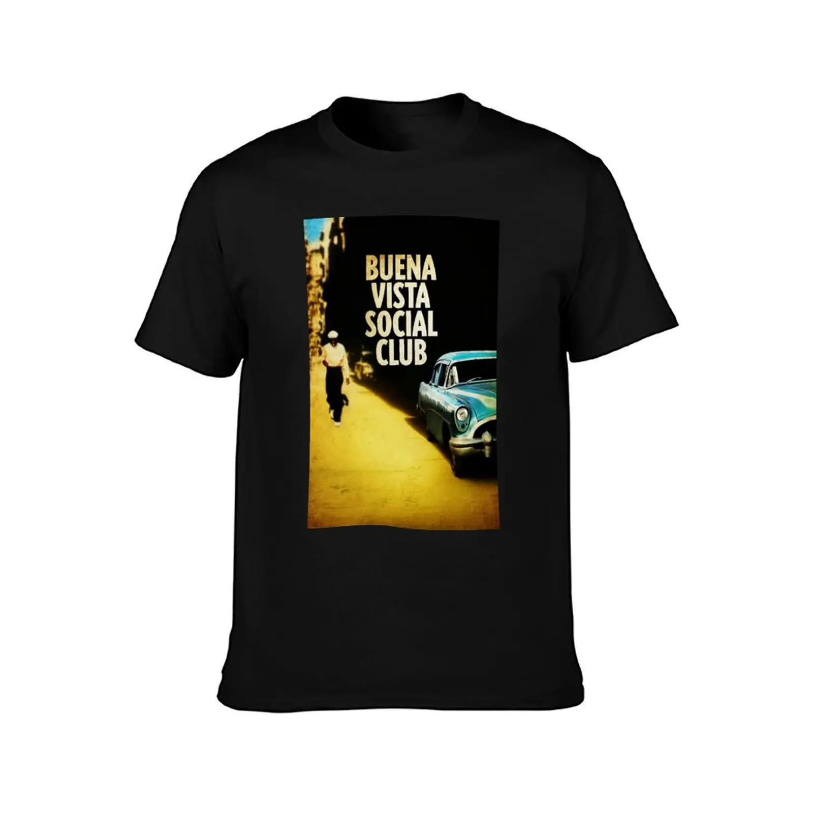 Buena Vista Social Club T-Shirt Basic Solid Color Short Sleeve Cotton Top T-Shirt