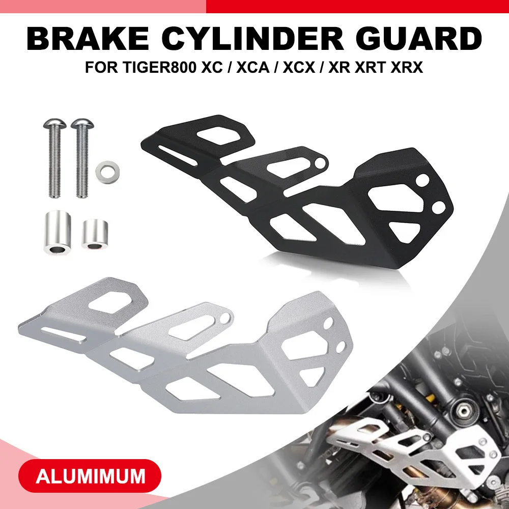 

Right left For Tiger 800 XC / XCA / XCX / XR XRt XRx 2010-2021 Rear Brake Master Cylinder Heel Protective Cover Guard Tiger800