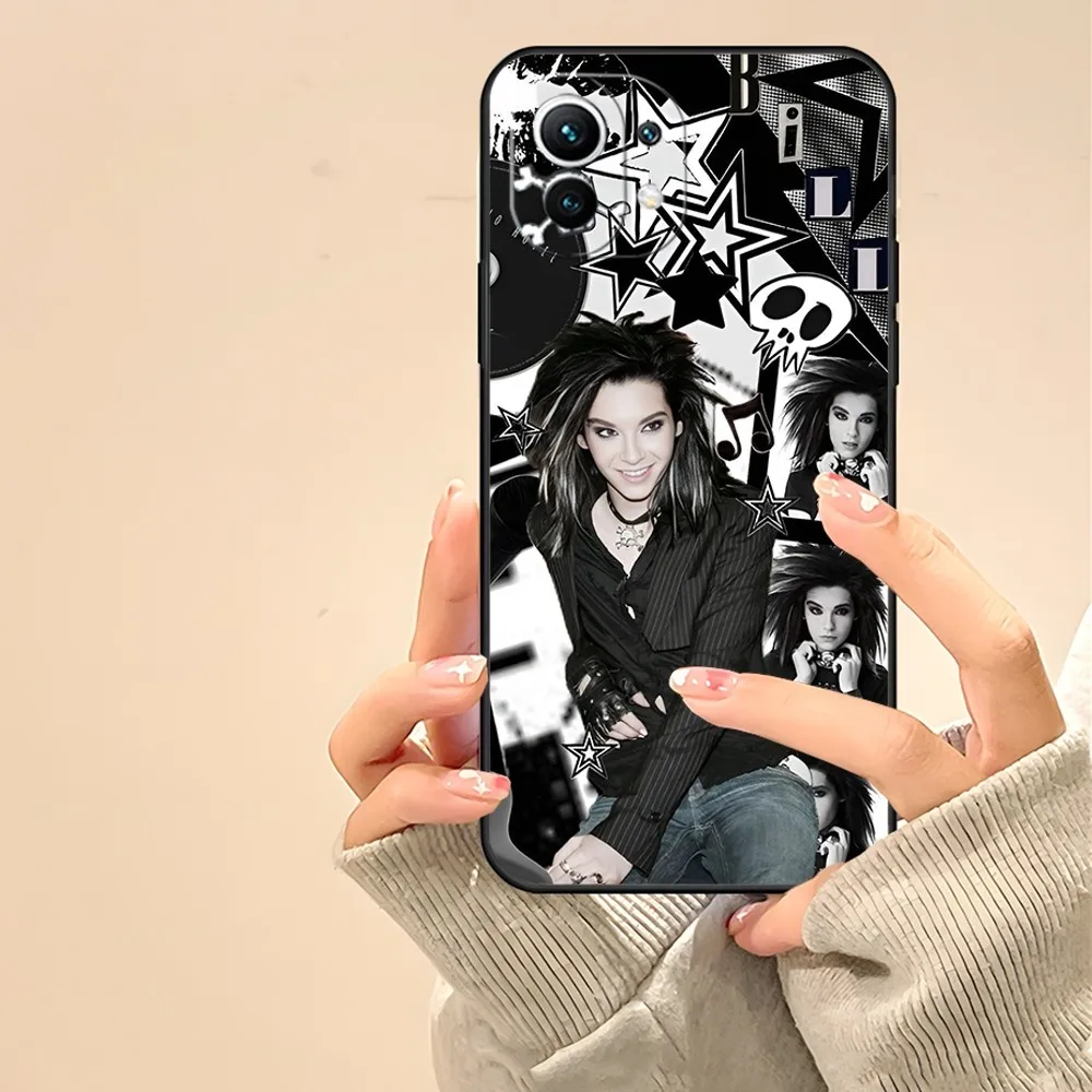 Singer Bill Tom Kaulitz Tokio Hotel Phone Case for Xiaomi 14 13 12 11T Lite Ultra Redmi Note 13 12 10 Pro POCO F4 F5 X5 Pro Back