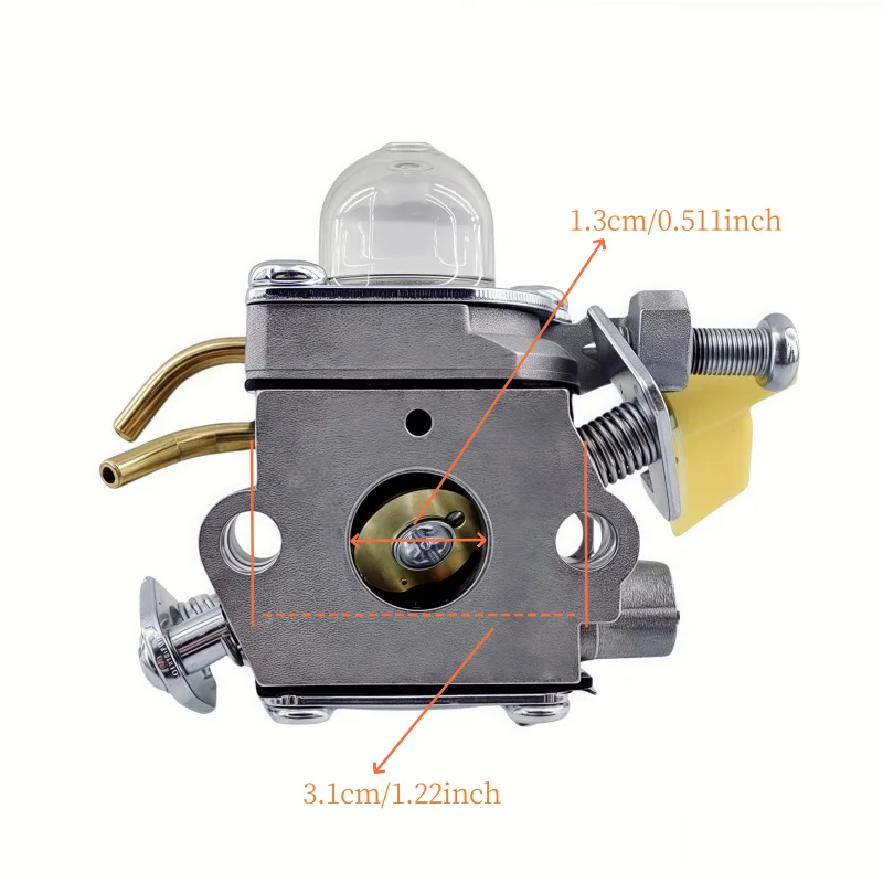 Carburetor For Homelite Ryobi UT-09521 Zama C1U-H46A C1U-H60 OEM 26cc 30cc UT-09510 Zama OEM 120900026 String Trimmer Engine