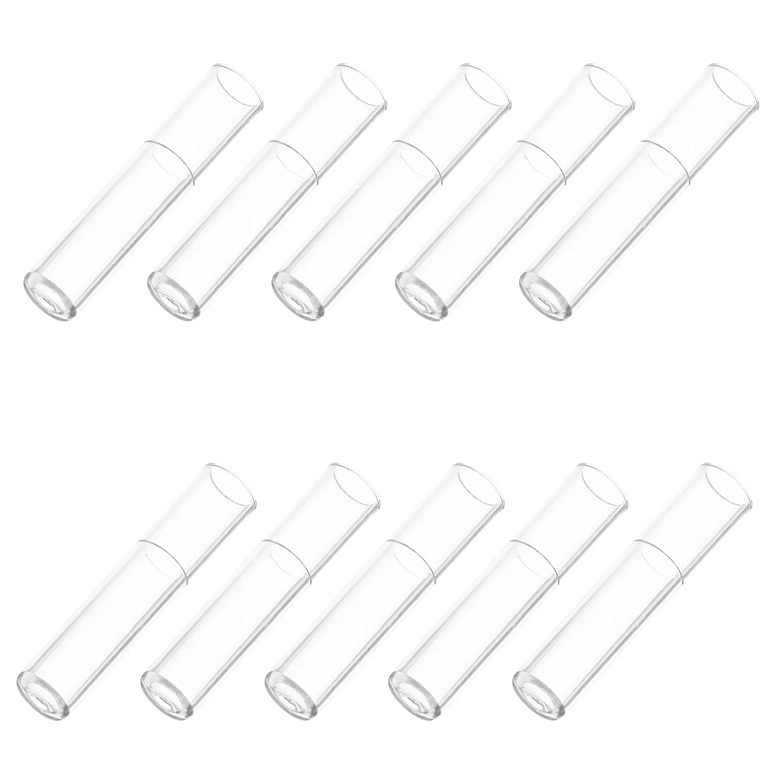 

100Pcs Transparent Pencil Caps Protective Cover Clear Plastic Pencil Tip Protectors Extender Holder for School Office Art