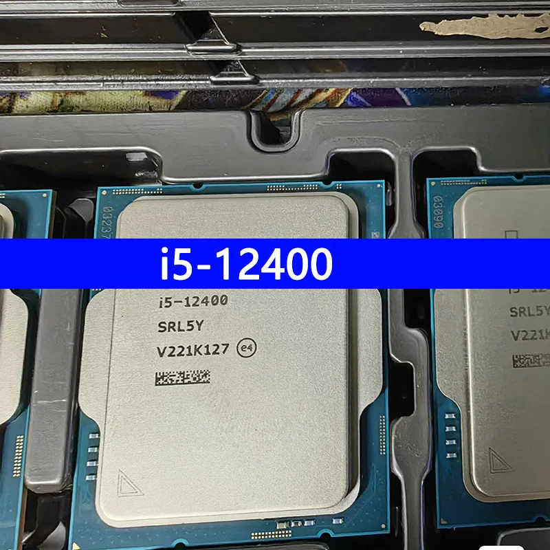 i5-12400 i5 12400 2.5 GHz 6-Core 12-Thread CPU Processor 10NM L3=18M 65W LGA 1700 SocketGame Processor