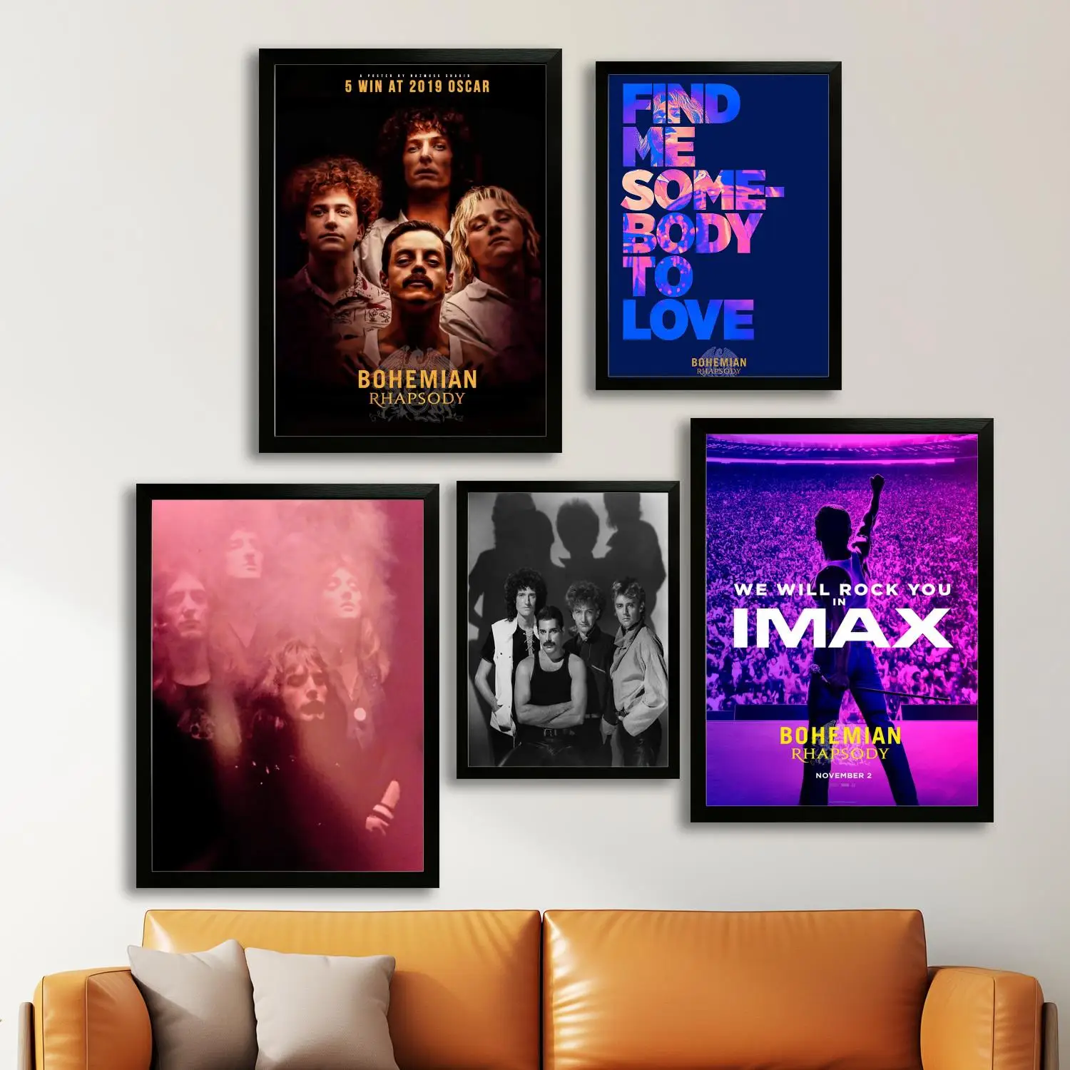 bohemian rhapsody Canvas Art Poster and Wall Art, Picture Print, Modern Family Bedroom Decor,Decorative painting