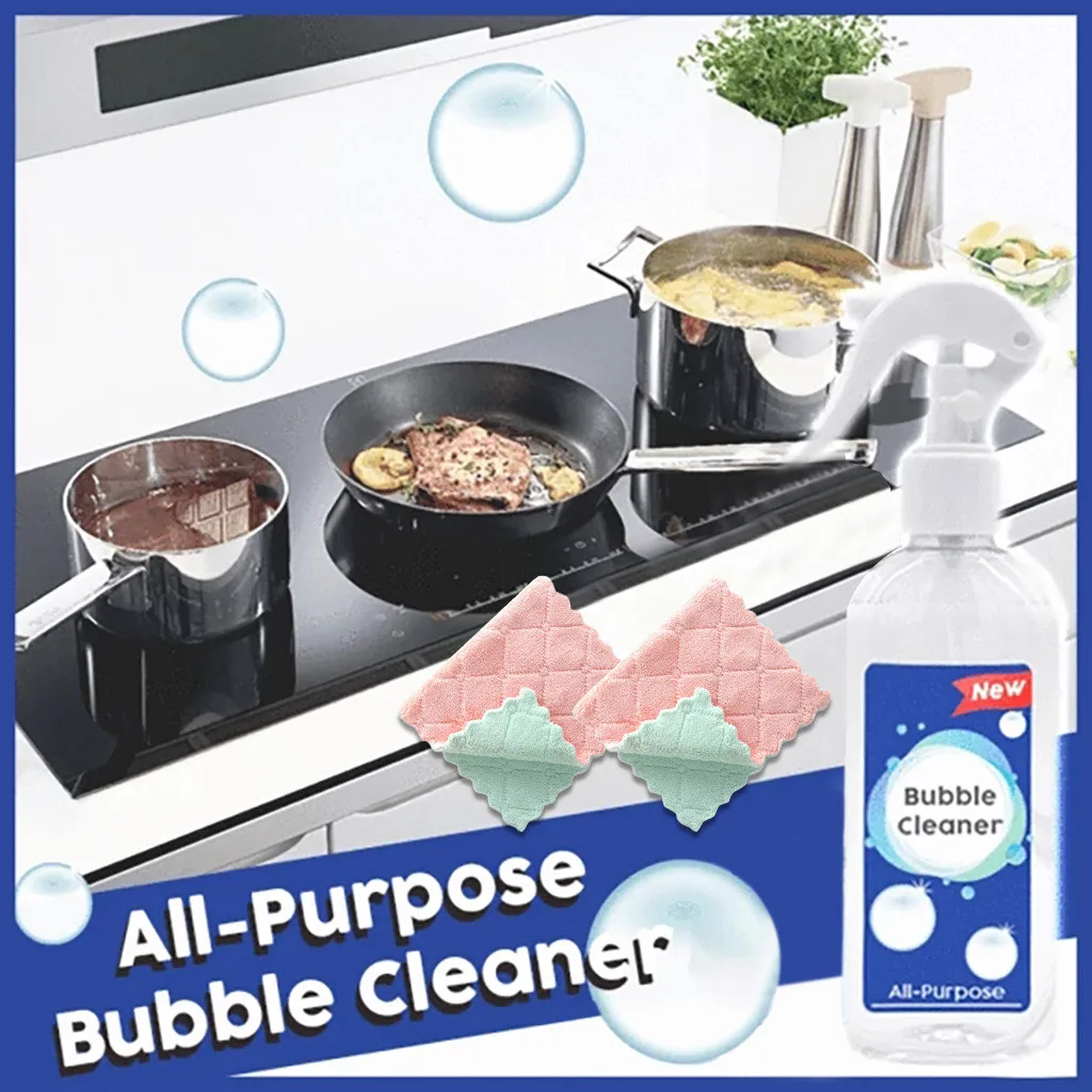 100ML Home Cleaning Supplies Kitchen Grease Cleaner Multi-Purpose Foam Cleaner All-Purpose Kitchen Powerful Cleaning Bubble