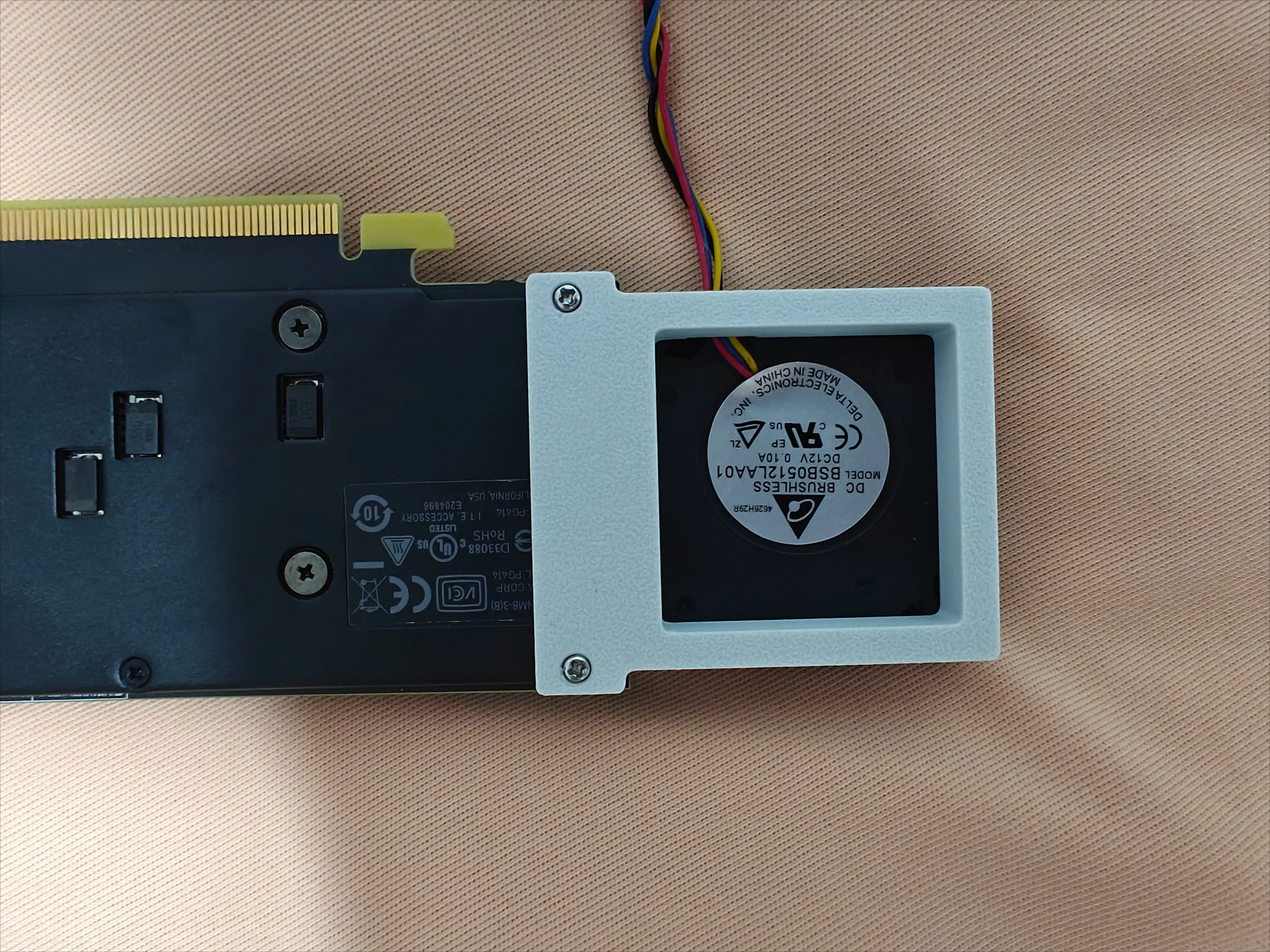 CHEN FOR NVIDIA Tesla P4/M4/T4 Graphics Card Lossless Fan Cooling Modification~~