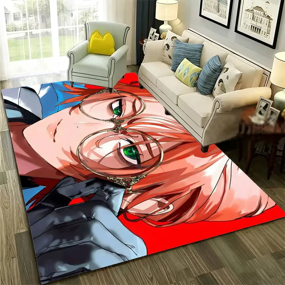 Cool P-Phantom Busters Comic Floor Mat Bathroom Absorbent Mat Rugs Simple Door Dirt-resistant Mat Home Kitchen Mat