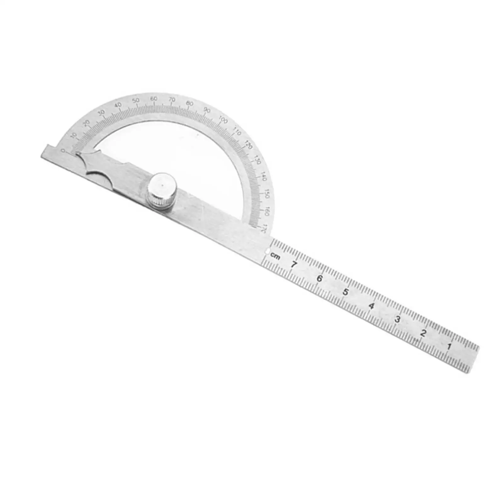 2-in-1-Winkelmesser und Goniometer-Winkels ucher aus Edelstahl 0-100 ° Lineal-15cm Messwerk zeug