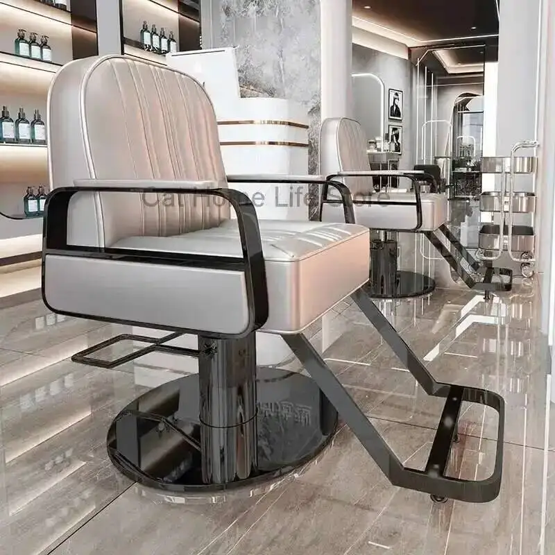 

Barber Pedicure Vintage Professional Chairs Machines Chair Ergonomic Makeup Red Hairdressing Eyelash Adjustable Swivel Tattoo