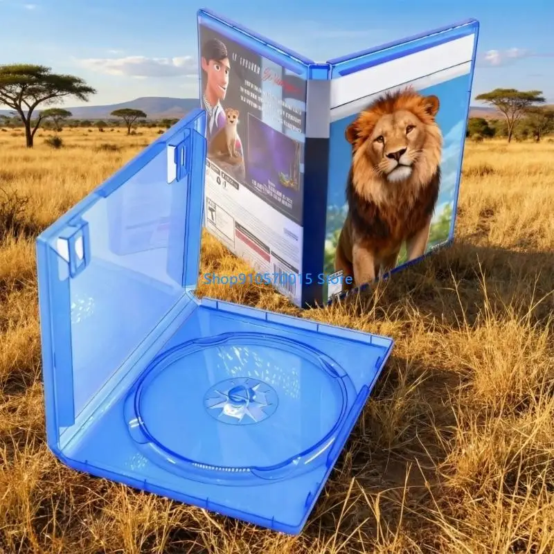 B95C Precisions Molded CDs Storage Case for Game Disc ABS Plastic Construction