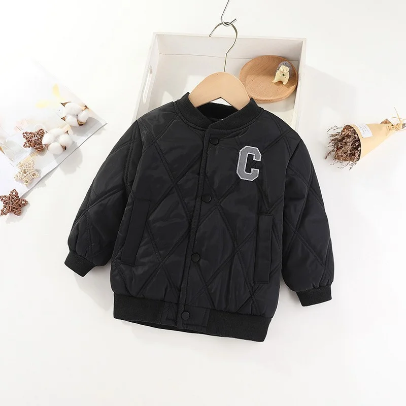 Boys Coat Overcoat Jacket Windbreak Outerwear 2024 Light Winter Autumn Cotton Sport Teenagers Christmas Gift Children\'s Clothing