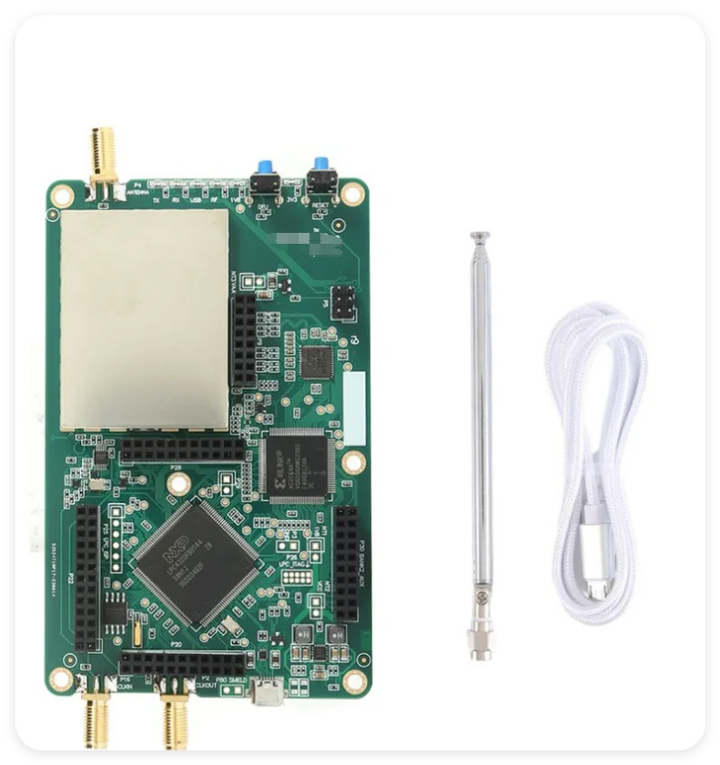 1MHz to 6GHz Open Source Software Defined Radio SDR Board with Antenna  Support GNU Radio SDR #  For H2 H2M