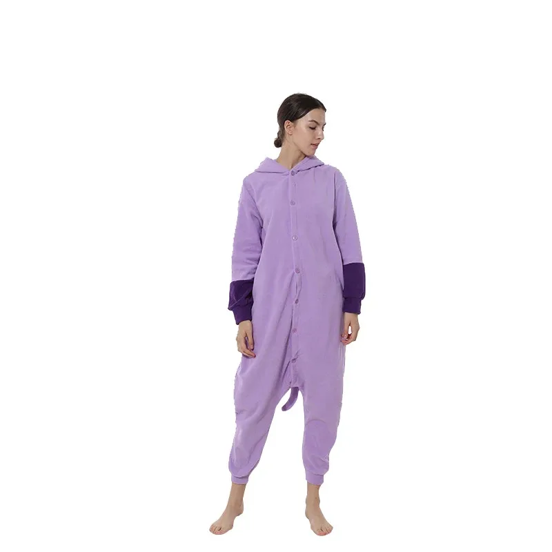 Disfraz de Cosplay de Espeon, monos de dibujos animados para mujer, Pijamas de una pieza, regalo de Halloween para adultos, ropa de dormir navideña Kigurumi