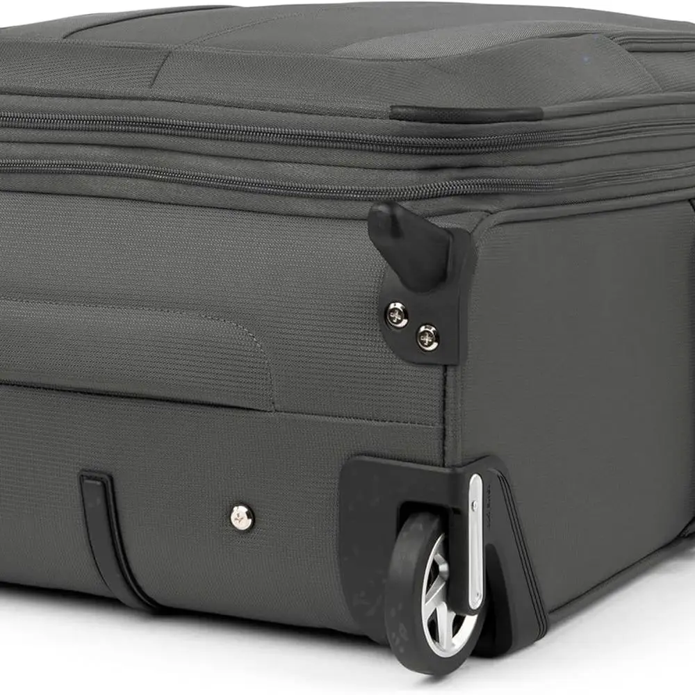 22-Inch Expandable Softside Upright Carry-On Luggage, Lightweight, Shadow Grey