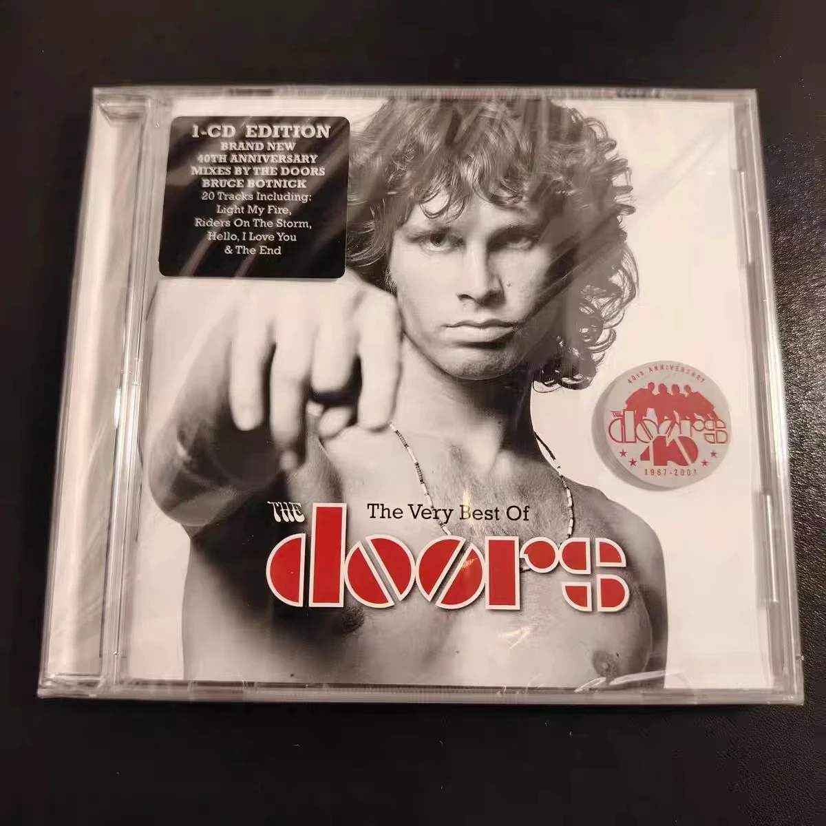 Blues Rock Jim Morrison Music CD The Very Best of the Doors Album Music Record Cosplay Walkman Car Soundtracks Box Party Music