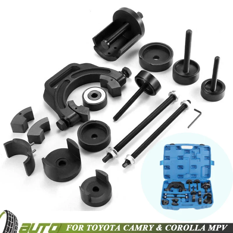 

Rear Axle Arm Suspension Bushing Removal Installation Tool Kit For Toyota Camry Corolla MPV Bushing Press Kit Replacement Tools