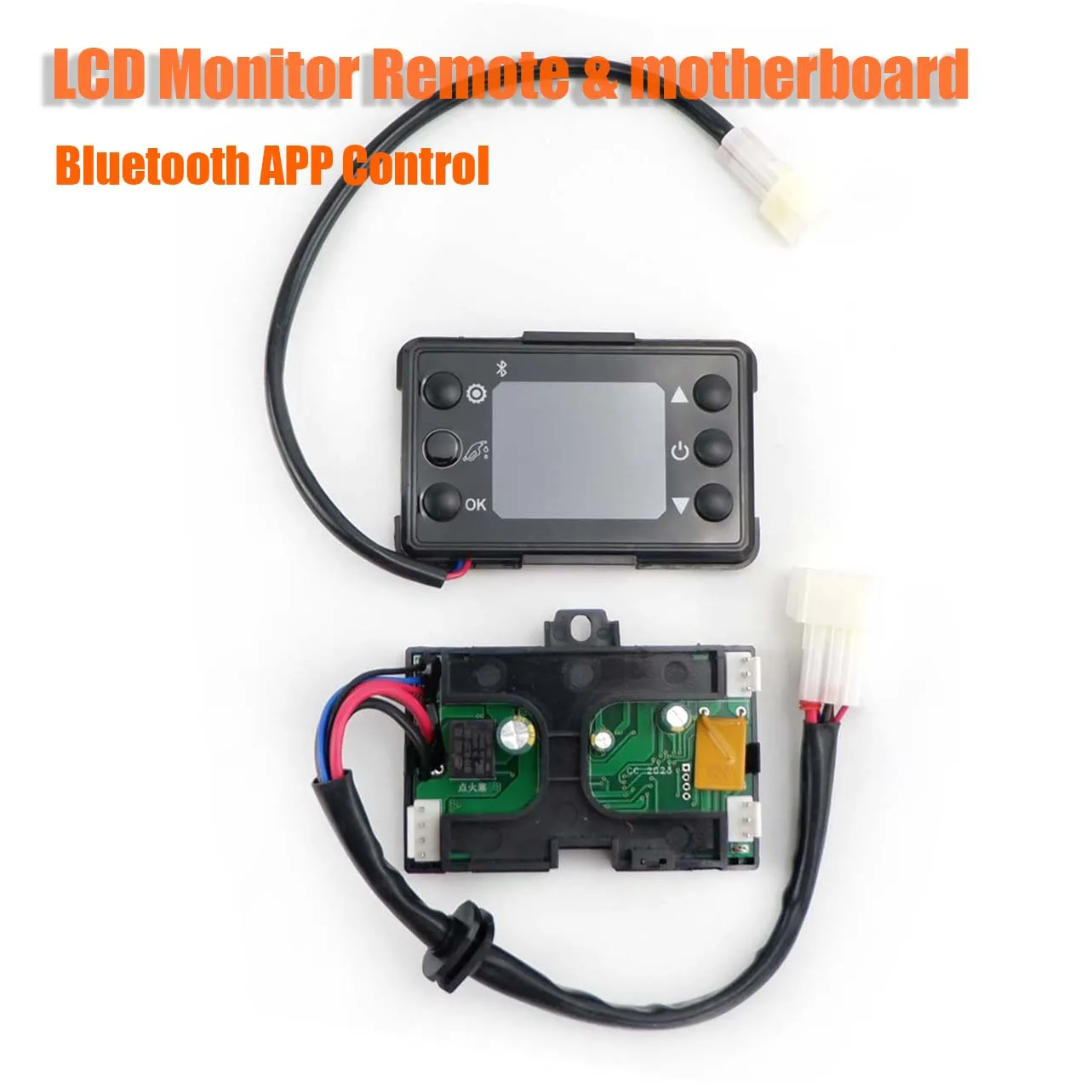 12V Air Diesel Heater Bluetooth LCD Monitor Switch Control Controller Display Board Motherboard Mainboard For Car Caravan Camper