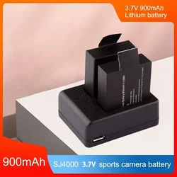 Rechargable Li-ion SJ4000 3.7V 900mAh Battery for SJ4000 SJ5000 SJ6000 WIFi SJCAM Sport Action Camera DV SJ Dedicated Battery