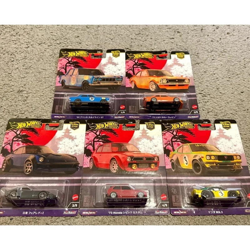 รถฮอตวีลส์ FPY86 รุ่น Japan Historics3 4 5 ซีรีส์ ของสะสม รถโมเดลไดแคสต์ AE86 ของเล่นสะสม ของขวัญเซอร์ไพรส์ ของตกแต่ง