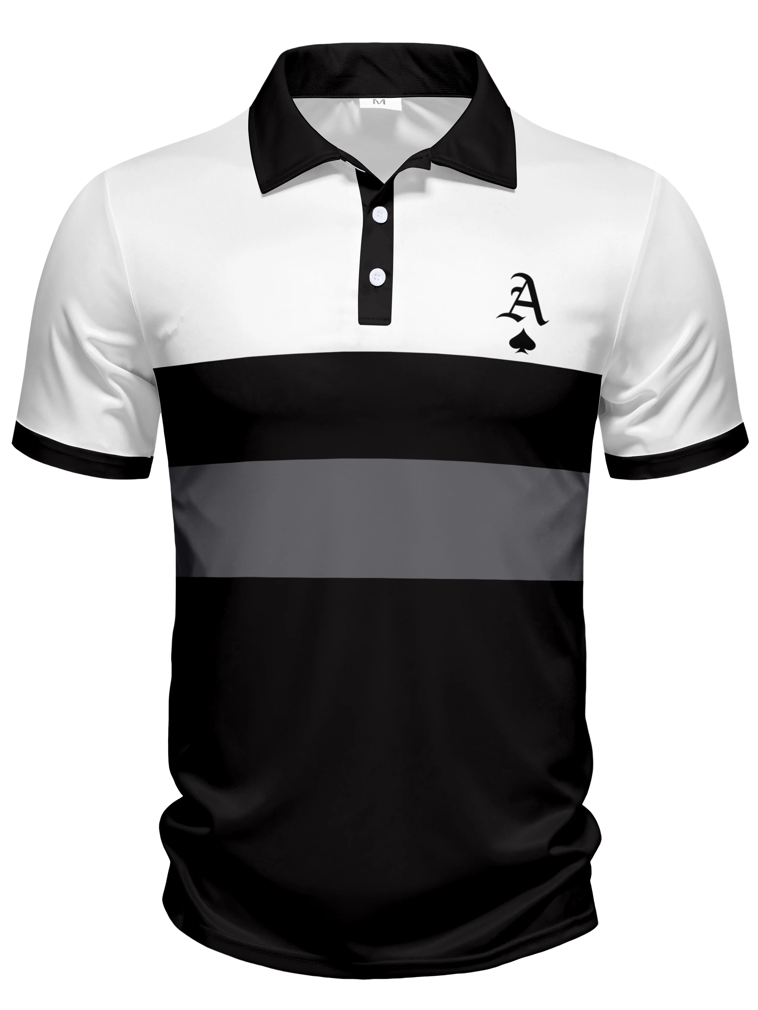 New Men's Short Sleeve Polo Shirt for Summer Casual Outdoor Hiking Sports Gatherings  Machine Washable