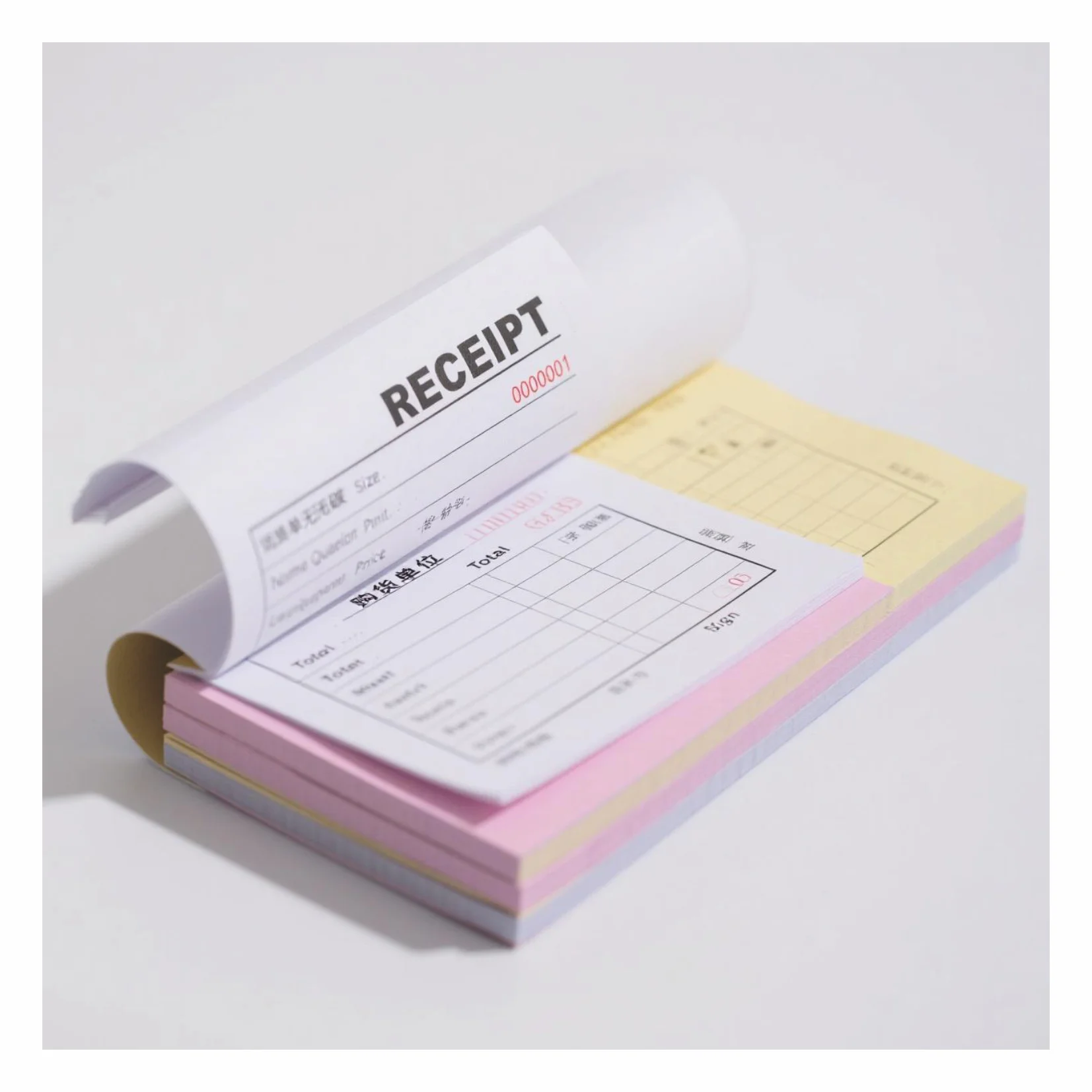 Multi-Part Carbonless Sets For Complete Delivery Documentation