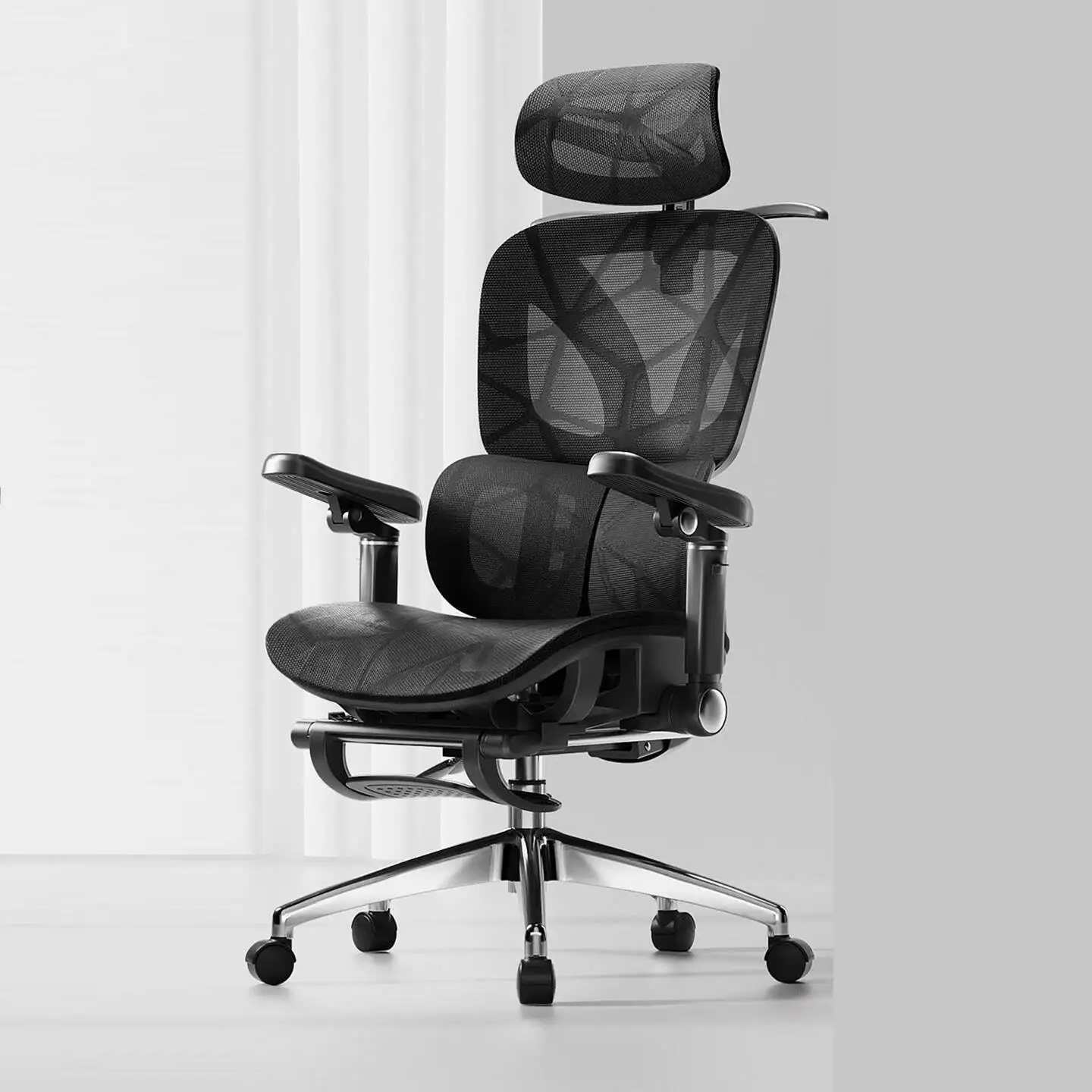 

Эргономичное офисное кресло с сетчатой спинкой для дома и игр