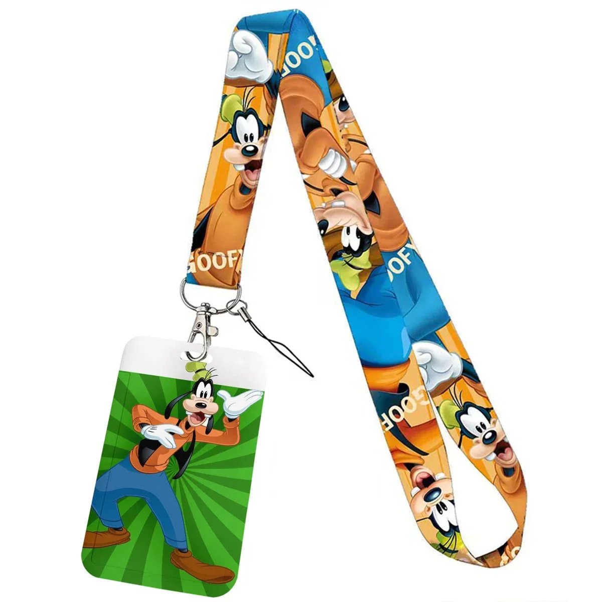 Chaveiro com design disney disney para crianças, cordão para telefone celular, cartão de identificação, crachá, crachá, para escritório, 0402