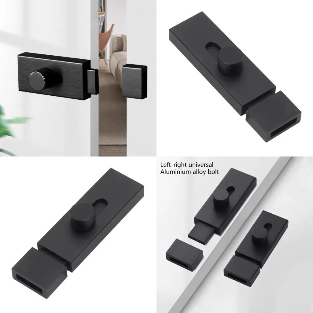 

652F Aluminum Door Keepers Door Safety Lock Rustproof Window Security Cabinet Door Latches Perfect for Securing Indoor Space