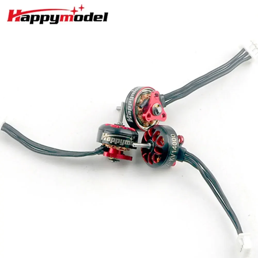 Happymodel EX0802 14000KV/19000KV/25000KV 1-2S ミニブラシレスモーター RC FPV レーシングフリースタイル Mobula6 HD Tinywhoop 用