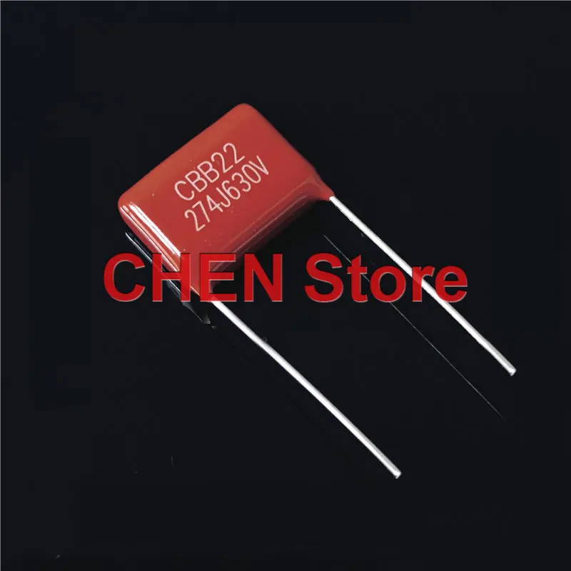 50PCS/lot CBB21 CBB22 630V 104J 105J 125J 154J 224J 274J 334J 394J 474J 564J 684J Metallized polyester capacitor Free Shipping