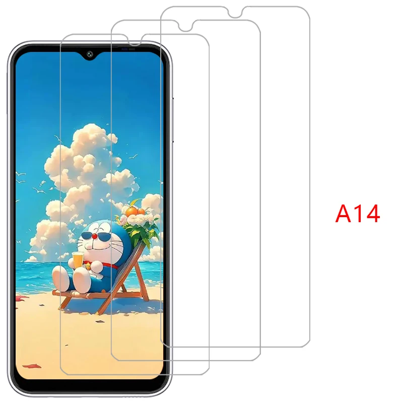 Funda de vidrio templado para Samsung Galaxy A14 4G 5G, carcasa trasera para Samsung A14, Galaxy A14, A 14, 14A, 4, 5G, A145G