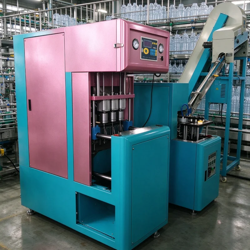 Customized Fully Automatic PET Water Bottle Blowing Machine, High Capacity for Large-volume Mass Production