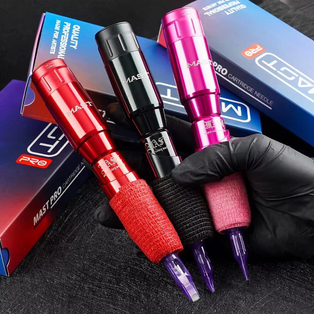 Mast Tour Wireless Tattoo Pen Battery Power Set Permanent Make up Machine Rotary Pen Machine For Tattoo Artist Machine Pens