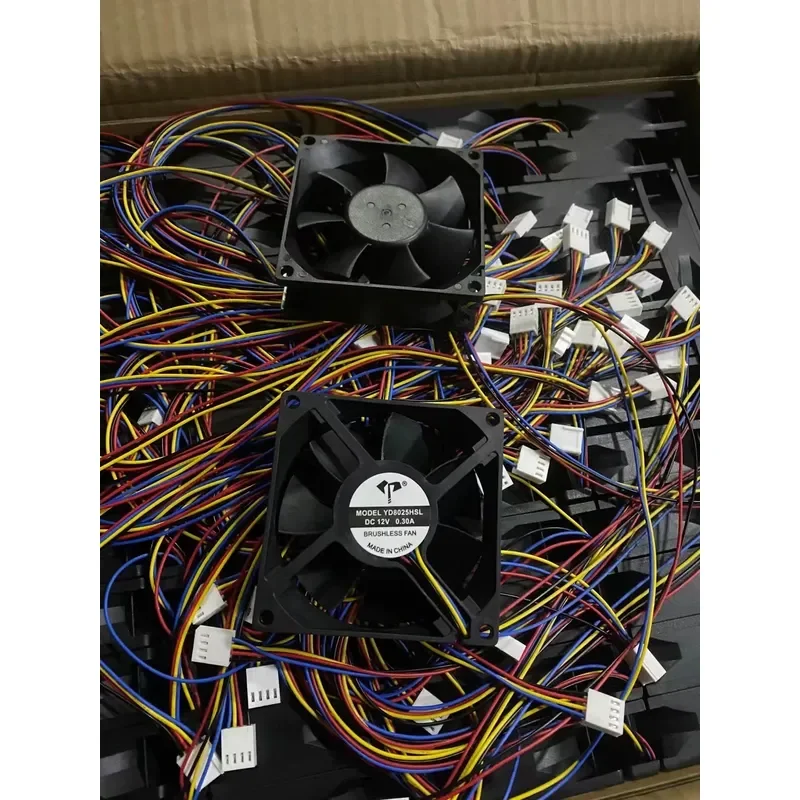 for Mute 8CM 9CM Large Air Volume Desktop Chassis Computer Power Supply CPU Cooling Fan