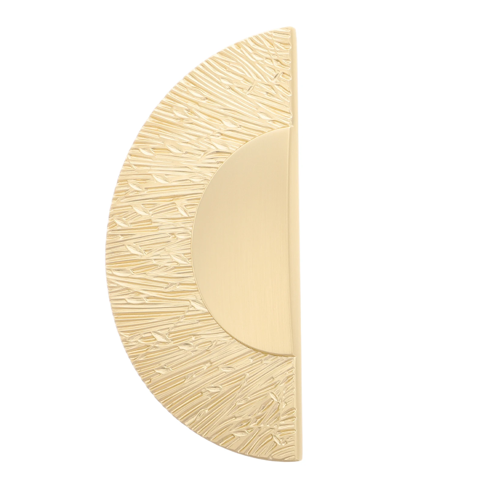 

Gold Half Moon Cabinet Pulls Semicircle Zinc Alloy Kitchen Bathroom Drawer Handles Wardrobe Furniture Hardware Smooth