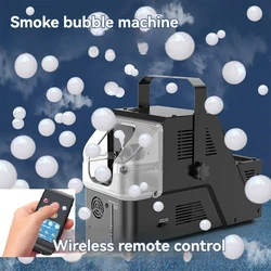 Smoke Bubble Machine Vertical Bubble Machine Stage Special Effect Remote Contreller for DJ Wedding Performance