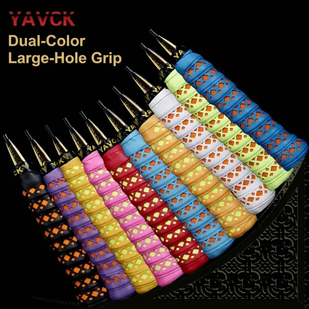 PU Badminton Racket Grip Tape Anti Slip Sweat Absorbent Badminton Overgrip Wear Resistant Breathable Racket Handle Wrap
