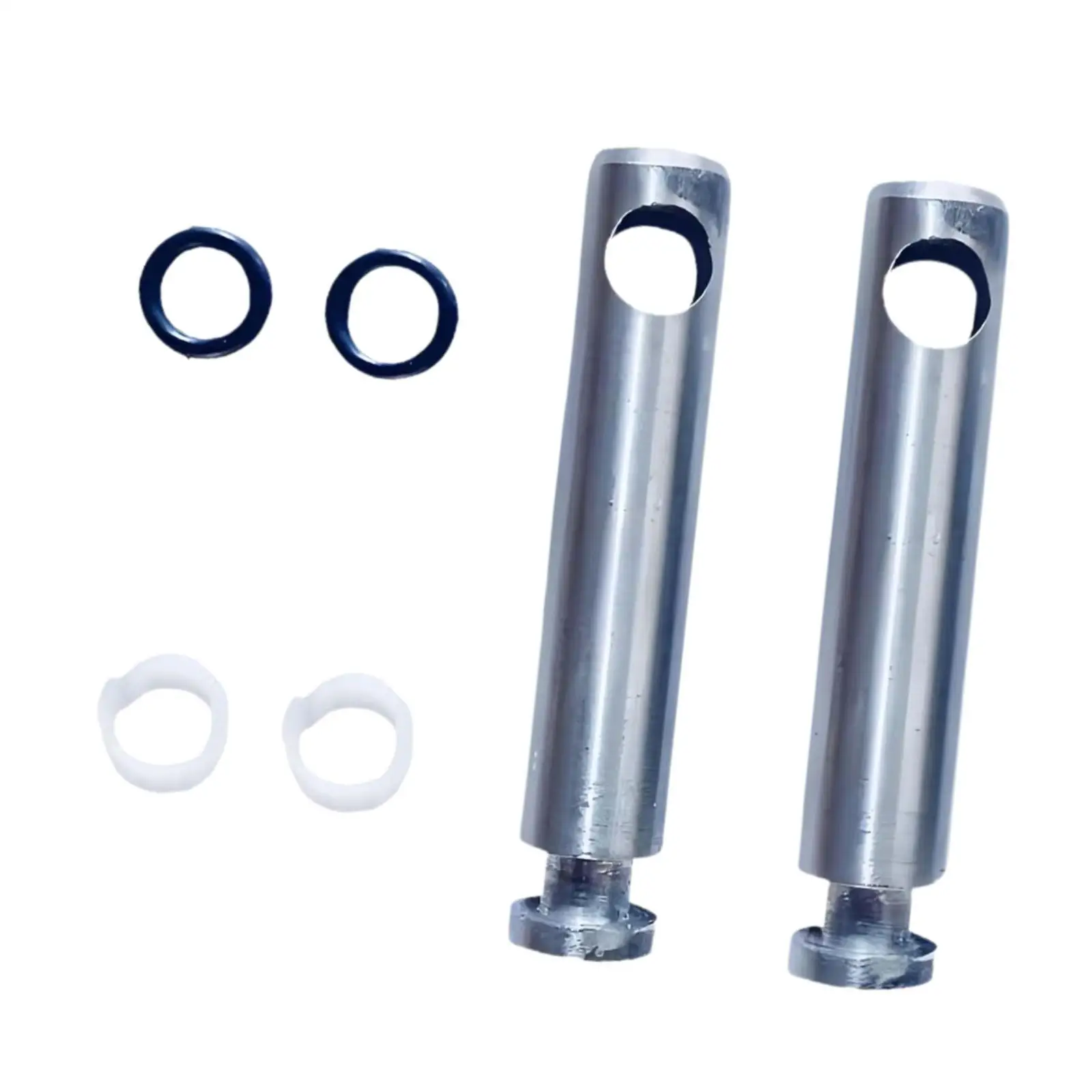 Heavy Duty Jack Pump Plunger Metal Piston Seal Replacement Set Reliable Operation for Vertical 2