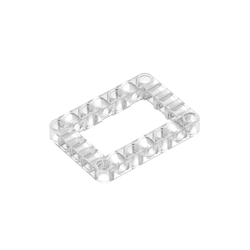 MOC PARTS GDS-972 Technical, Liftarm, Modified Frame Thick 5 x 7 Open Center compatible with lego 64179 toys Assembles Blocks