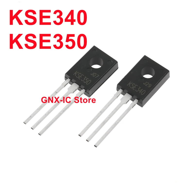 

50Pairs - 100Pairs 100% Original New KSE340 KSE350 KSE340STU KSE350STU TO-126 Triode Amplifier To Tube Power IC