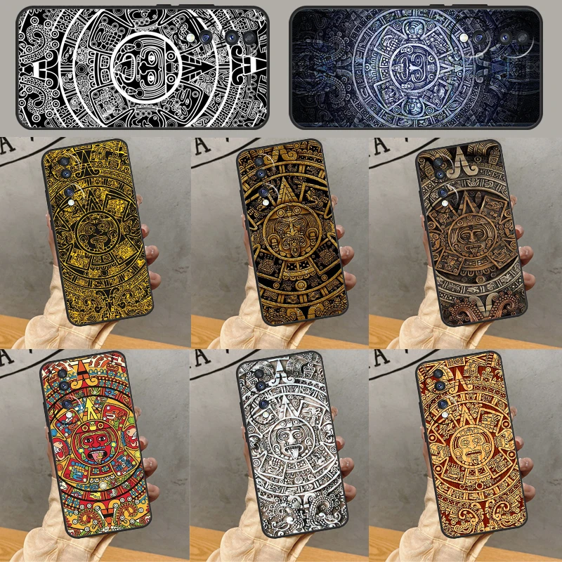 Mayan Calendar Case For Honor Magic4 Lite Magic5 Pro 8X 9X X6 X7 X8 X9 X7a X8a X9a 10 50 70 90 Lite Cover