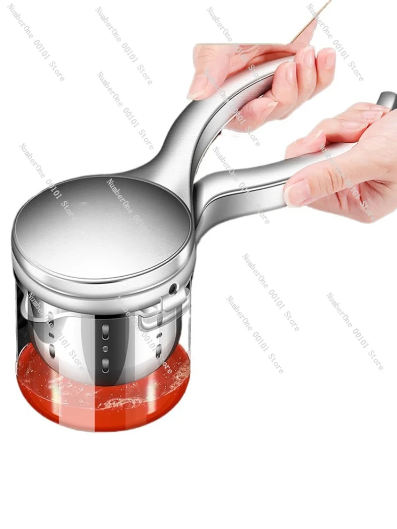 316 Stainless Steel Pomegranate Juicer Manual Hand Press Citrus Lemon Orange Squeezer Heavy Duty Fruit Extractor