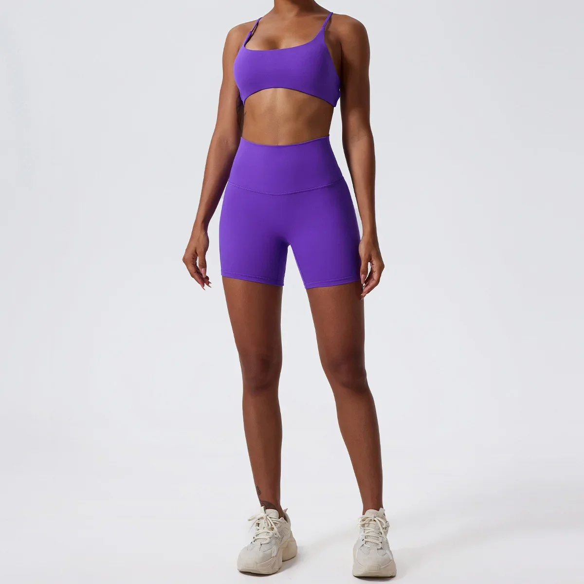 Vermont Dangme-Sous-vêtements de yoga taille haute pour femmes, lifting des hanches, court, drapeau nude, beauté du dos, sports, fitness, zones me