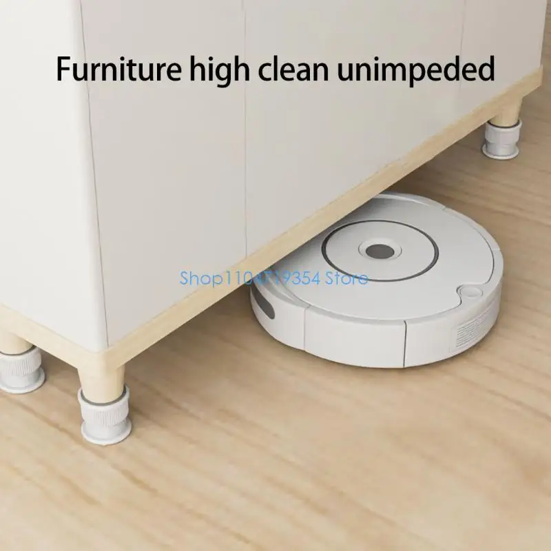 0XLD Durability Furniture Risers for Height Enhancement Antislip Feet to Prevent Move