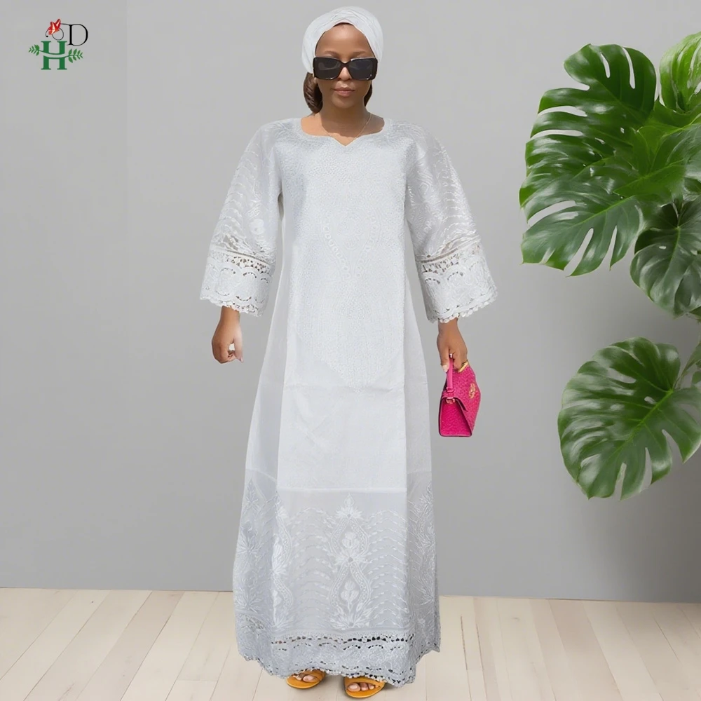 For Women African Dresses Bazin Riche Gold Embroidery Dress Purple Boubou Traditional Gown For Wedding Party Occasions Djellaba