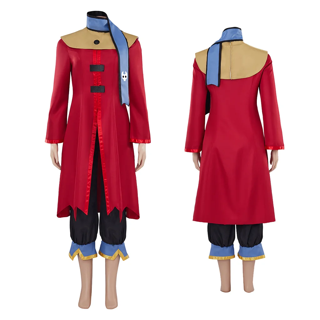 

The Owl Costume Eda Clawthorne Cosplay Costume Red Robe Uniform With Pants Halloween Carnival Costume